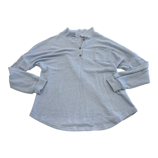 Top Ls By Clothes Mentor In Blue, Size:Xl