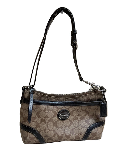 Handbag Designer By Coach In Brown, Size:Medium