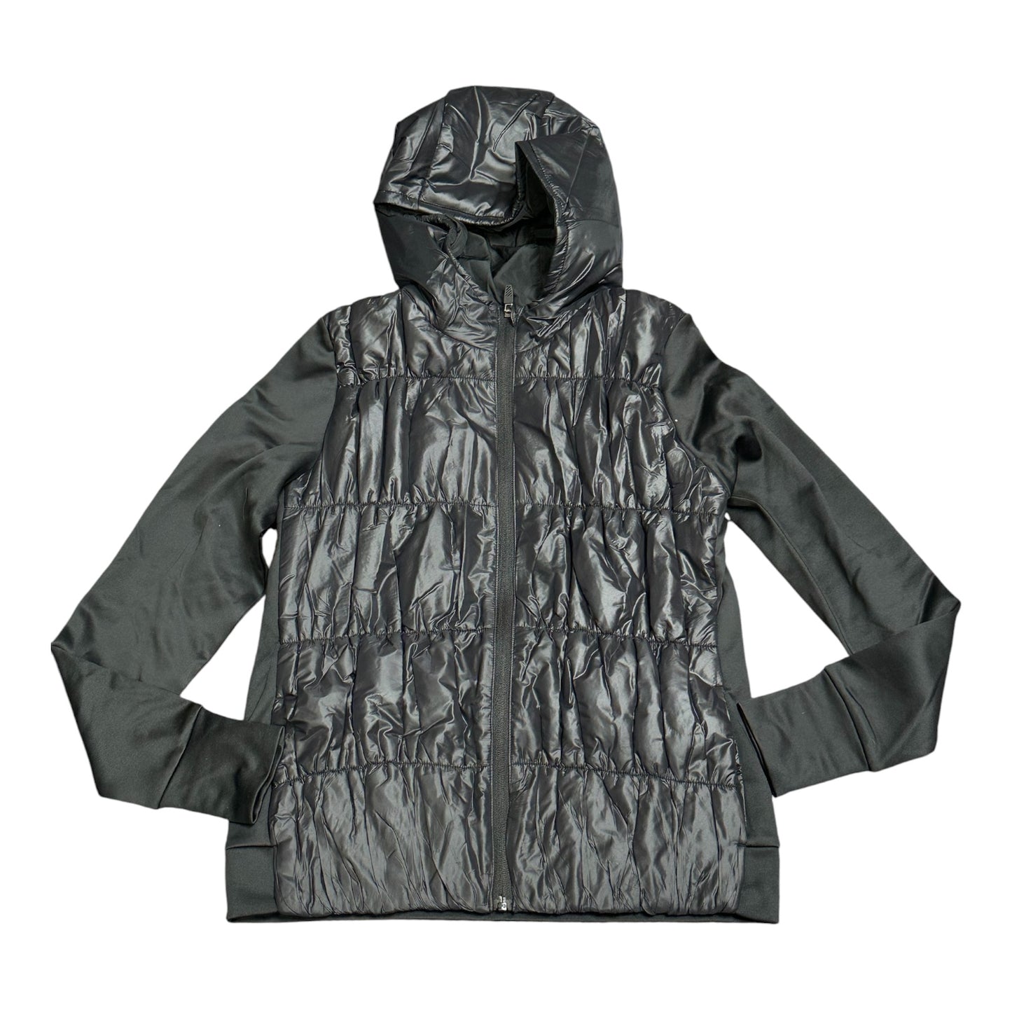 Athletic Jacket By Avia In Black, Size:S
