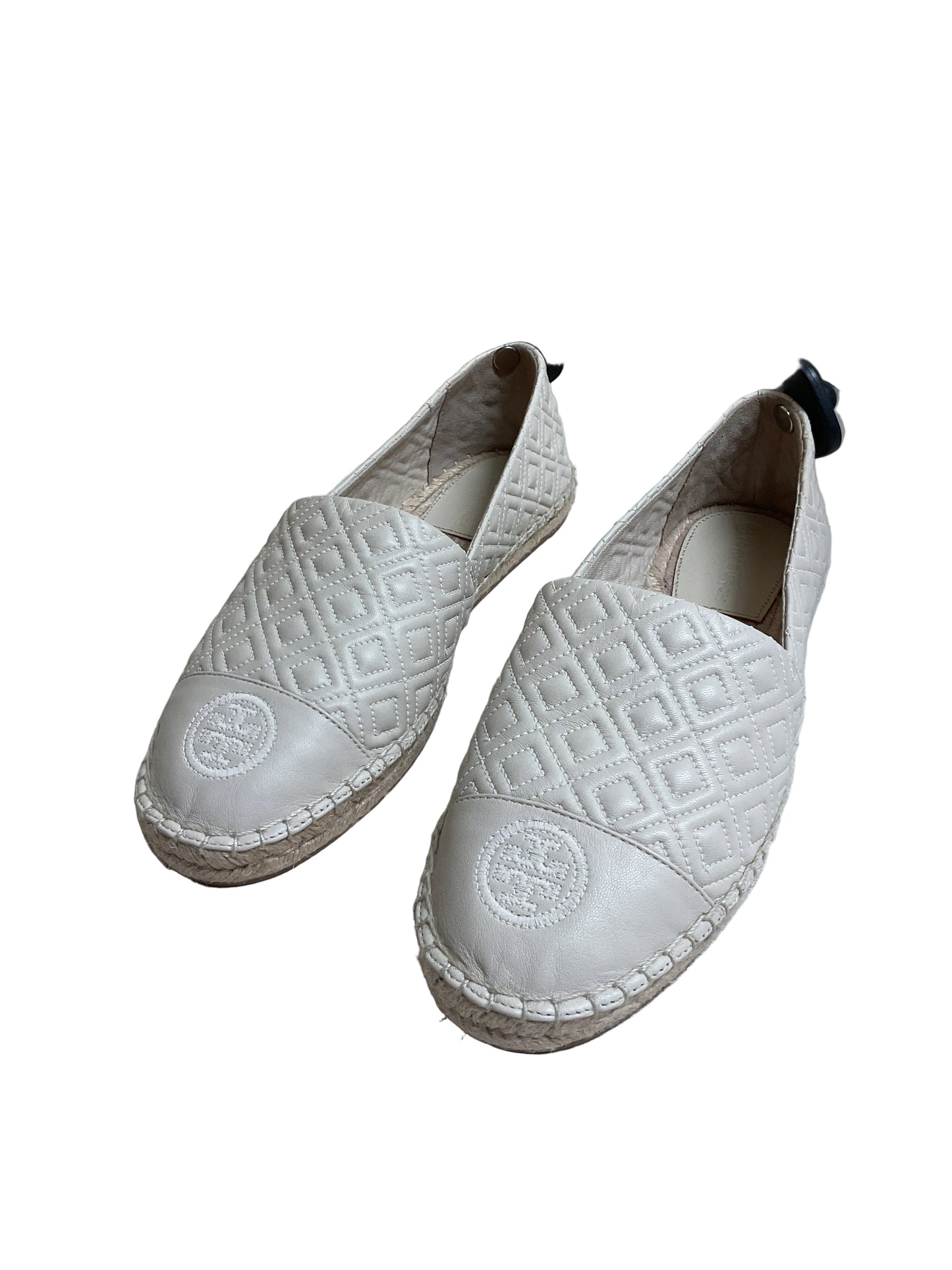 Shoes Designer By Tory Burch In Cream, Size:9