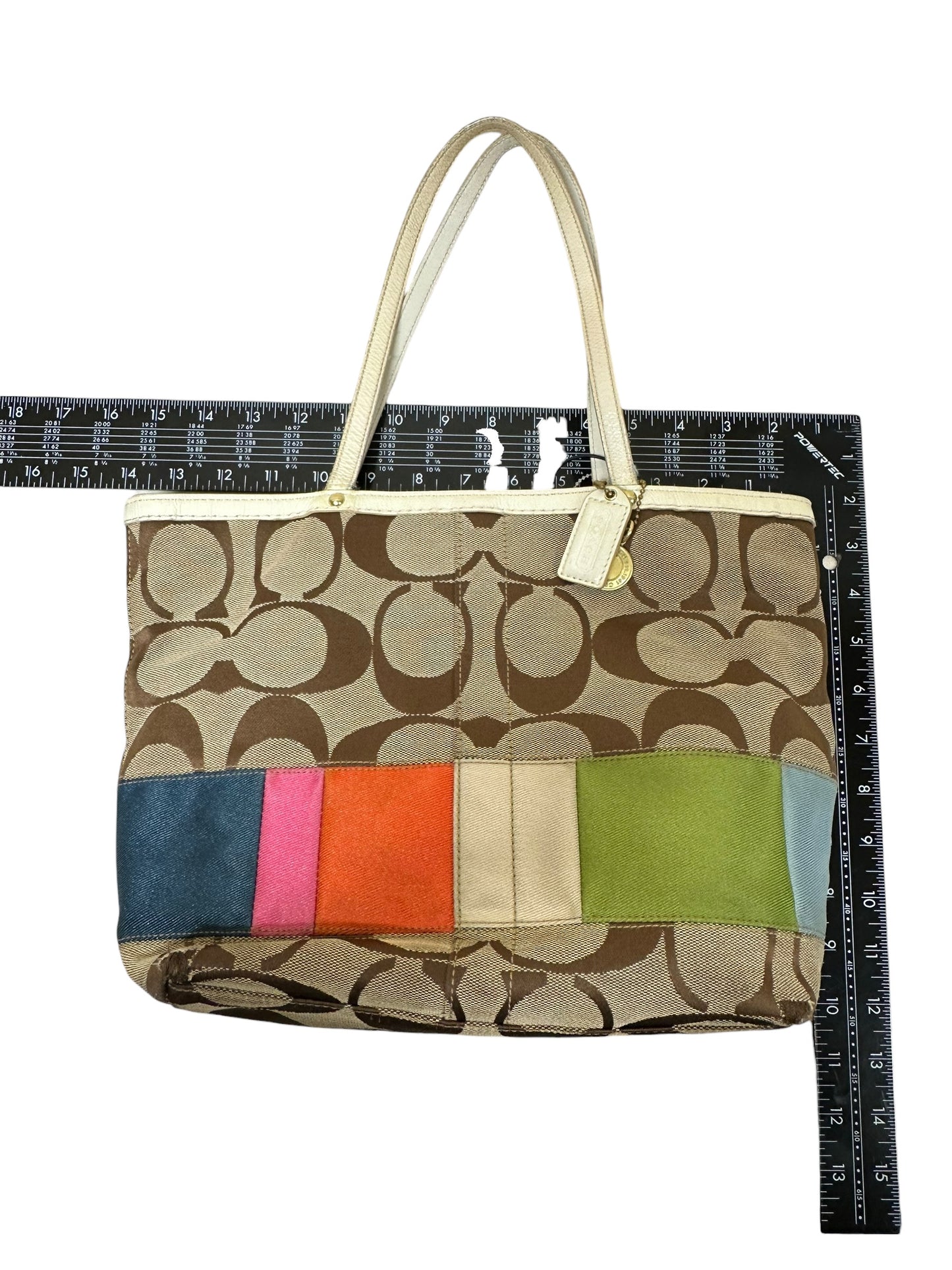 Handbag Designer By Coach In Multi, Size:Small