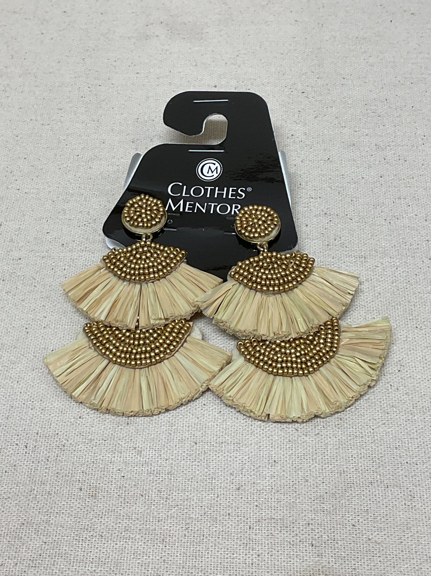 Earrings Dangle/Drop By J. Crew In Tan