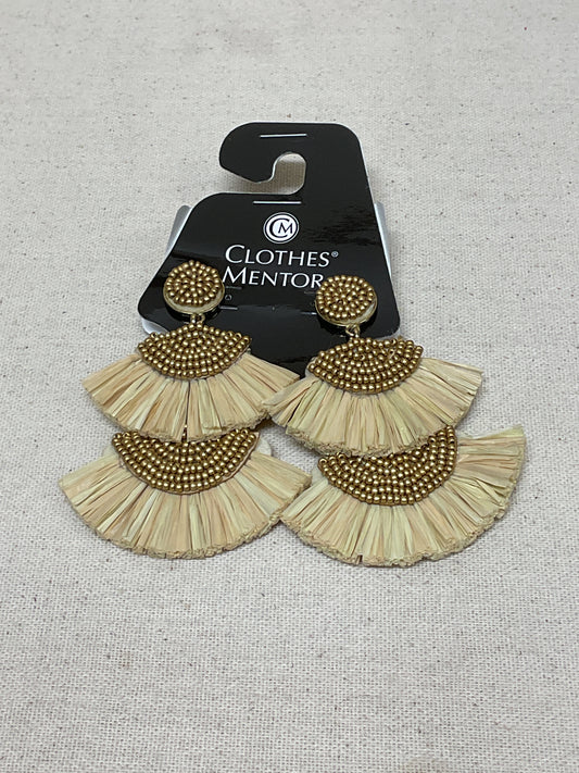 Earrings Dangle/Drop By J. Crew In Tan