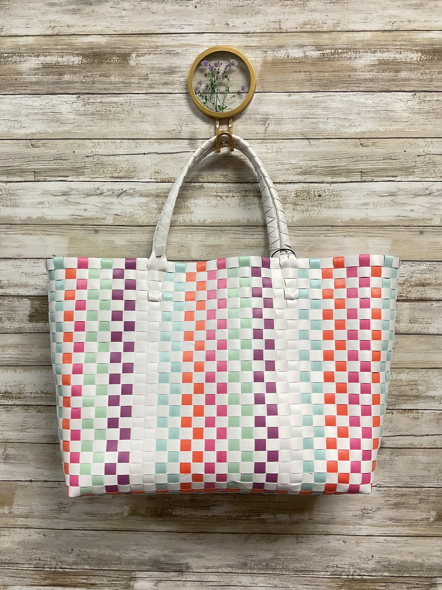 Tote Designer By Kate Spade In Multi, Size:Large