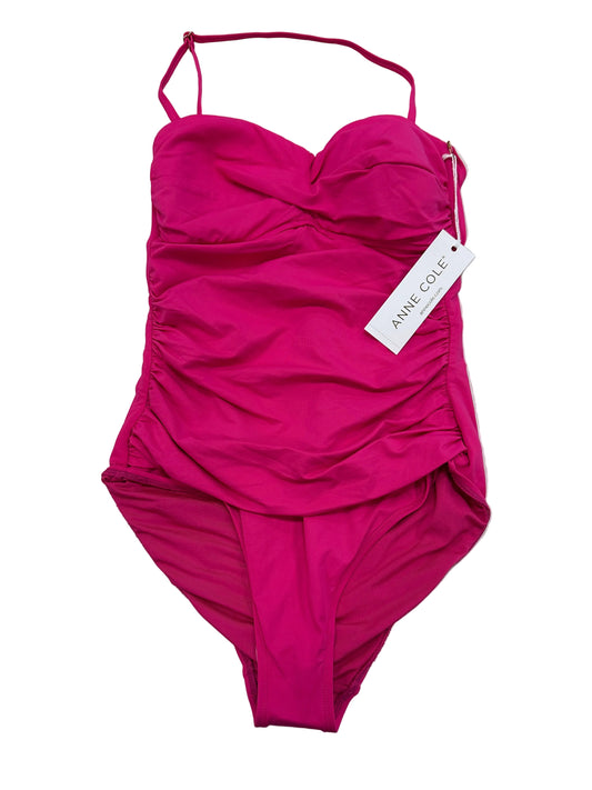 Swimsuit By Anne Cole In Pink, Size:6