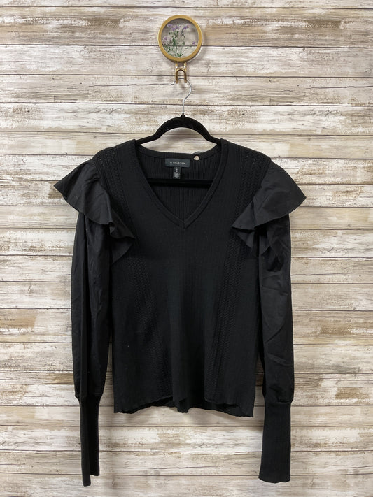 Blouse Designer By Halston In Black, Size:L