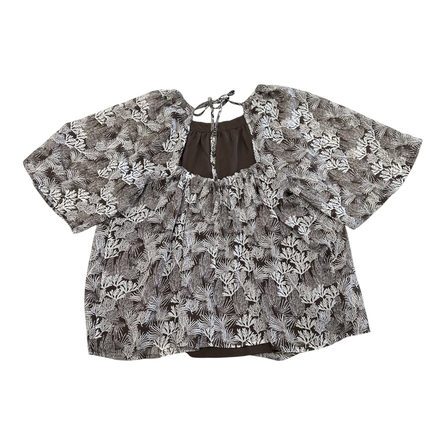 Top Ss By Loft In Brown, Size:M