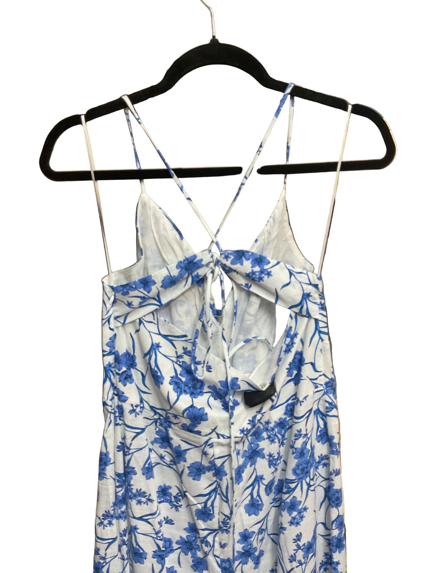 Jumpsuit By Mng In Blue & White, Size:L
