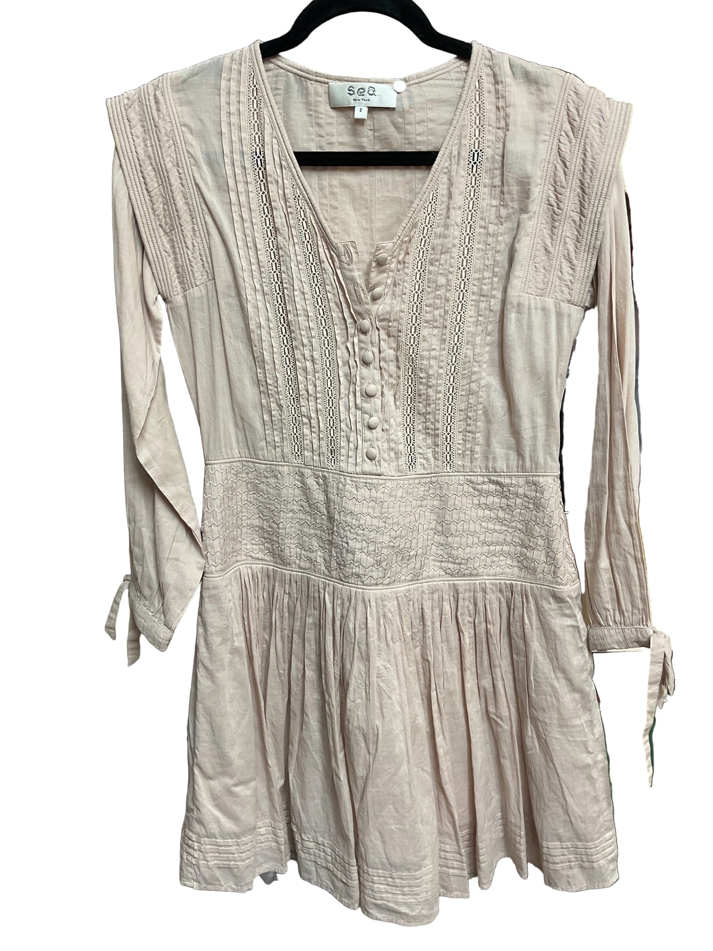 Dress Casual Short By Cma In Tan, Size:2