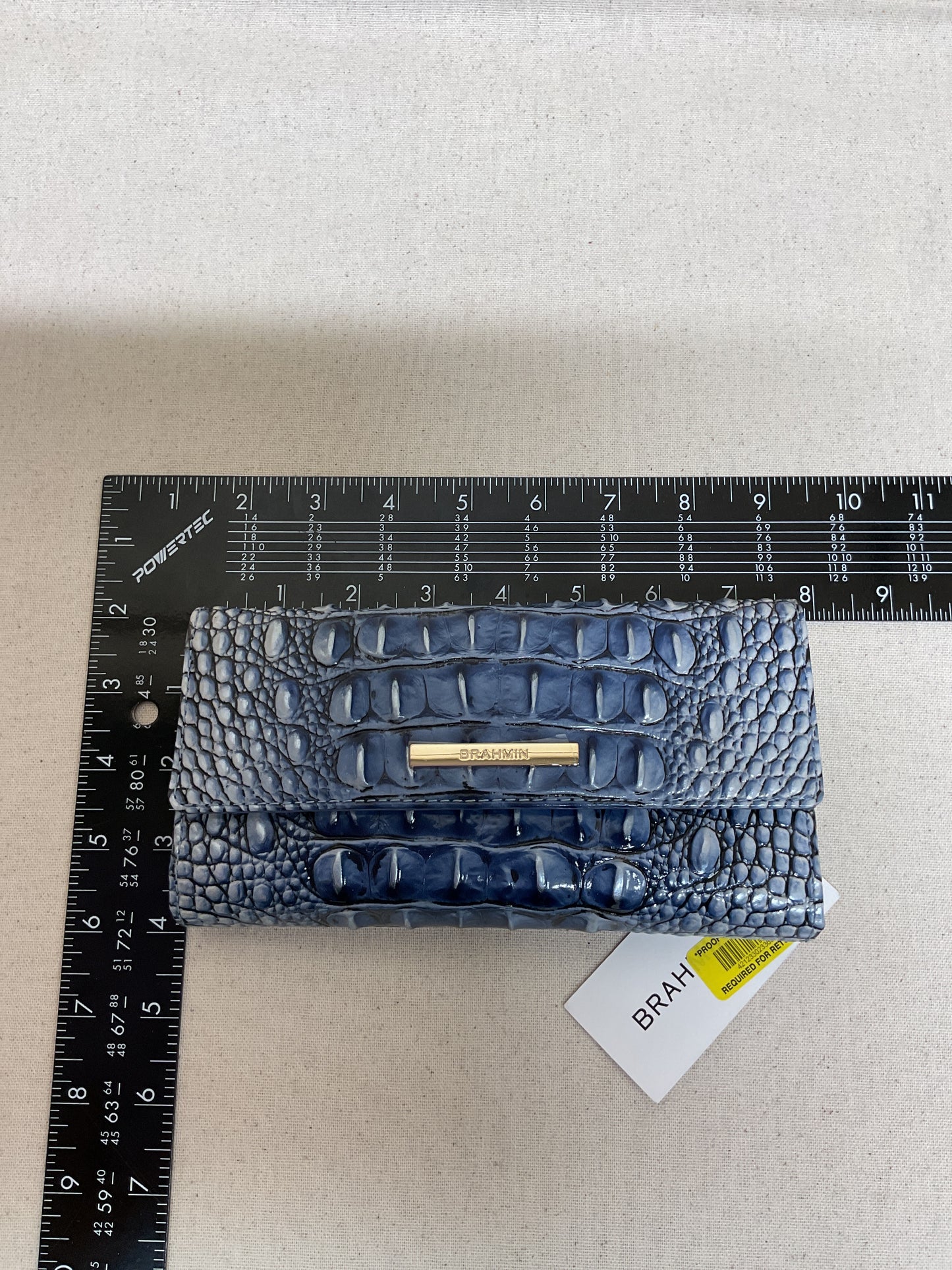 Wallet Designer By Brahmin In Blue, Size:Medium