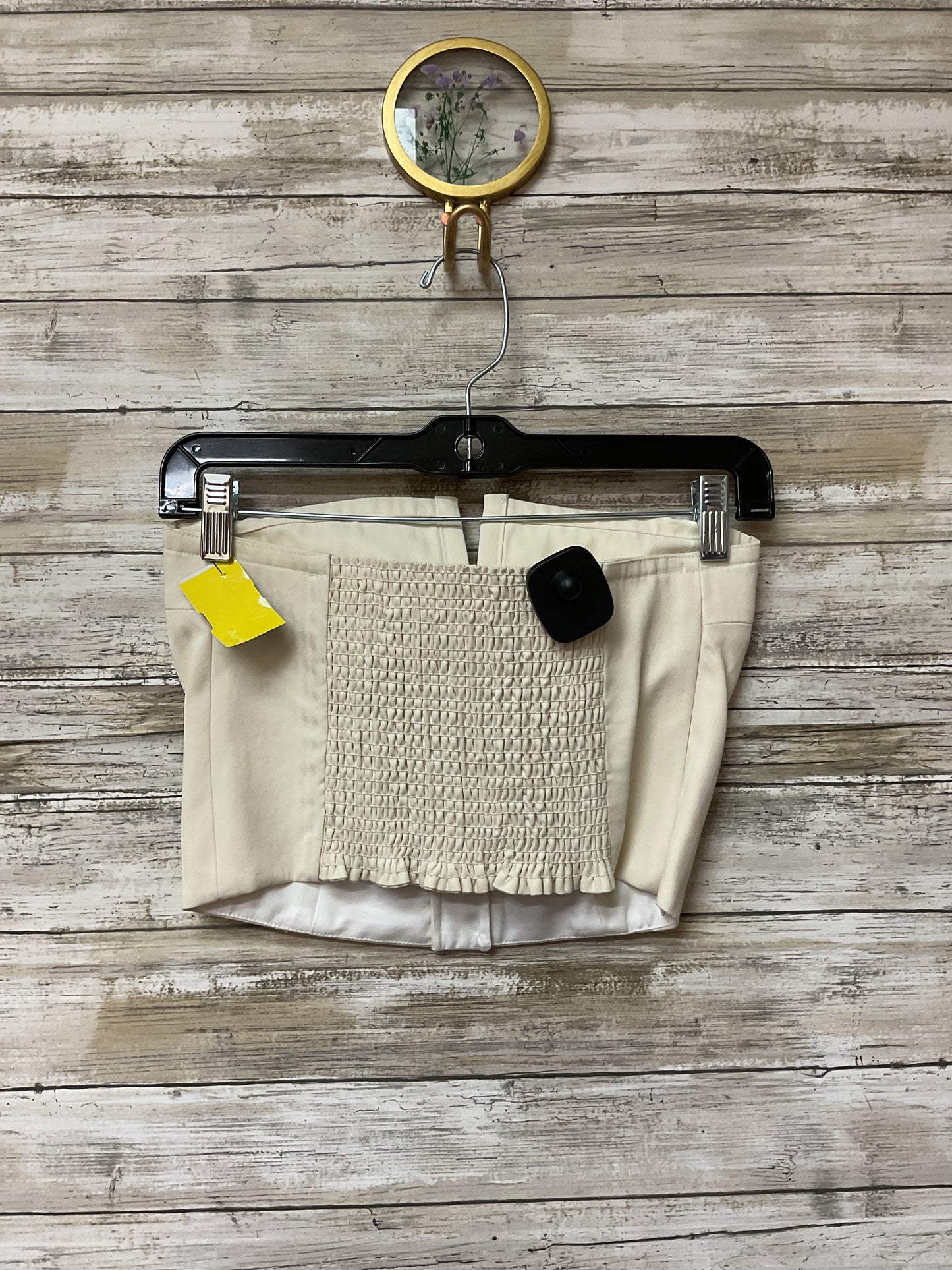 Top Sleeveless By Cma In Cream, Size:0