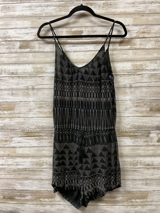 Romper By H&M In Black, Size:S
