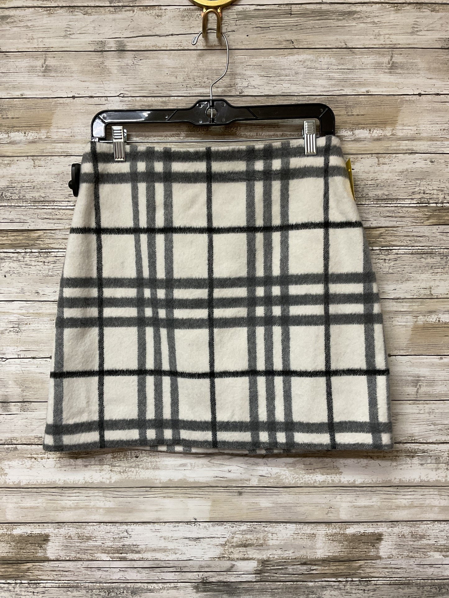 Skirt Mini & Short By Cme In Plaid Pattern, Size:4