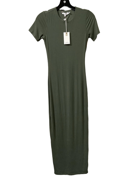Dress Casual Maxi By Good American In Green, Size:0