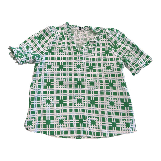 Top Ss By Michelle Mcdowell In Green, Size:M