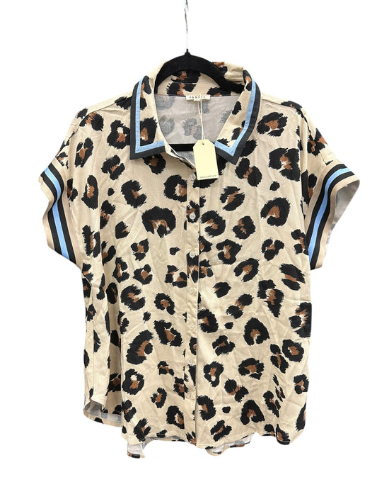 Top Ss By Jodifl In Animal Print, Size:L