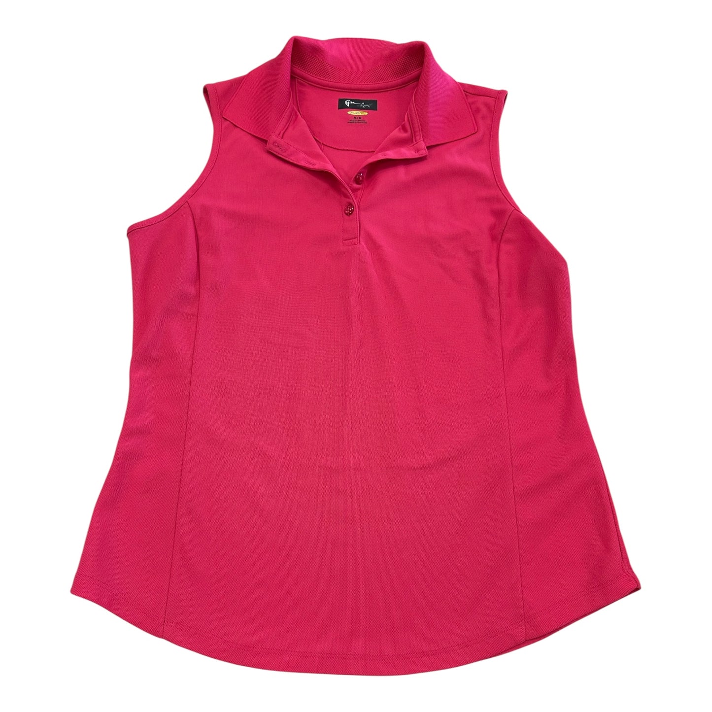 Top Sleeveless By Greg Norman In Pink, Size:M