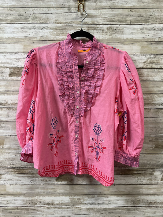Top Ls By Clothes Mentor In Pink, Size:S