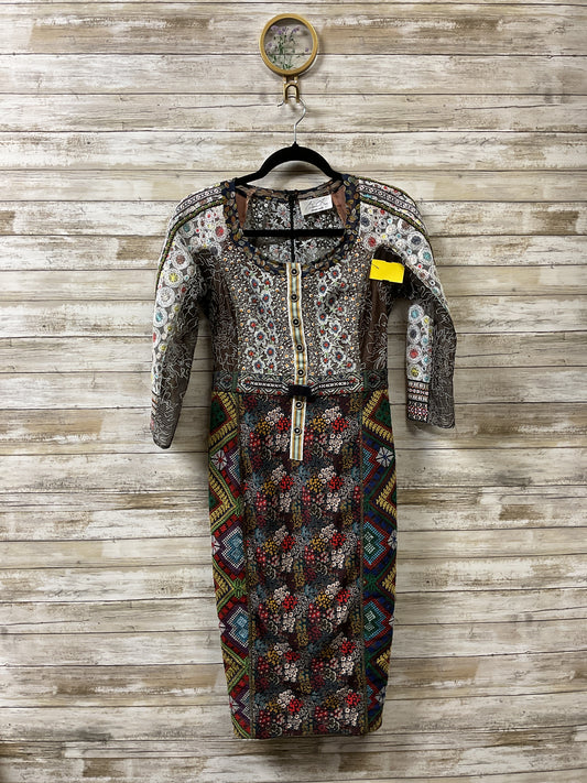 Dress Party Midi By Cma In Multi, Size:Xs