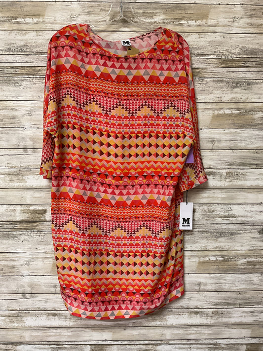 Dress Designer By Missoni In Orange & Red, Size:M