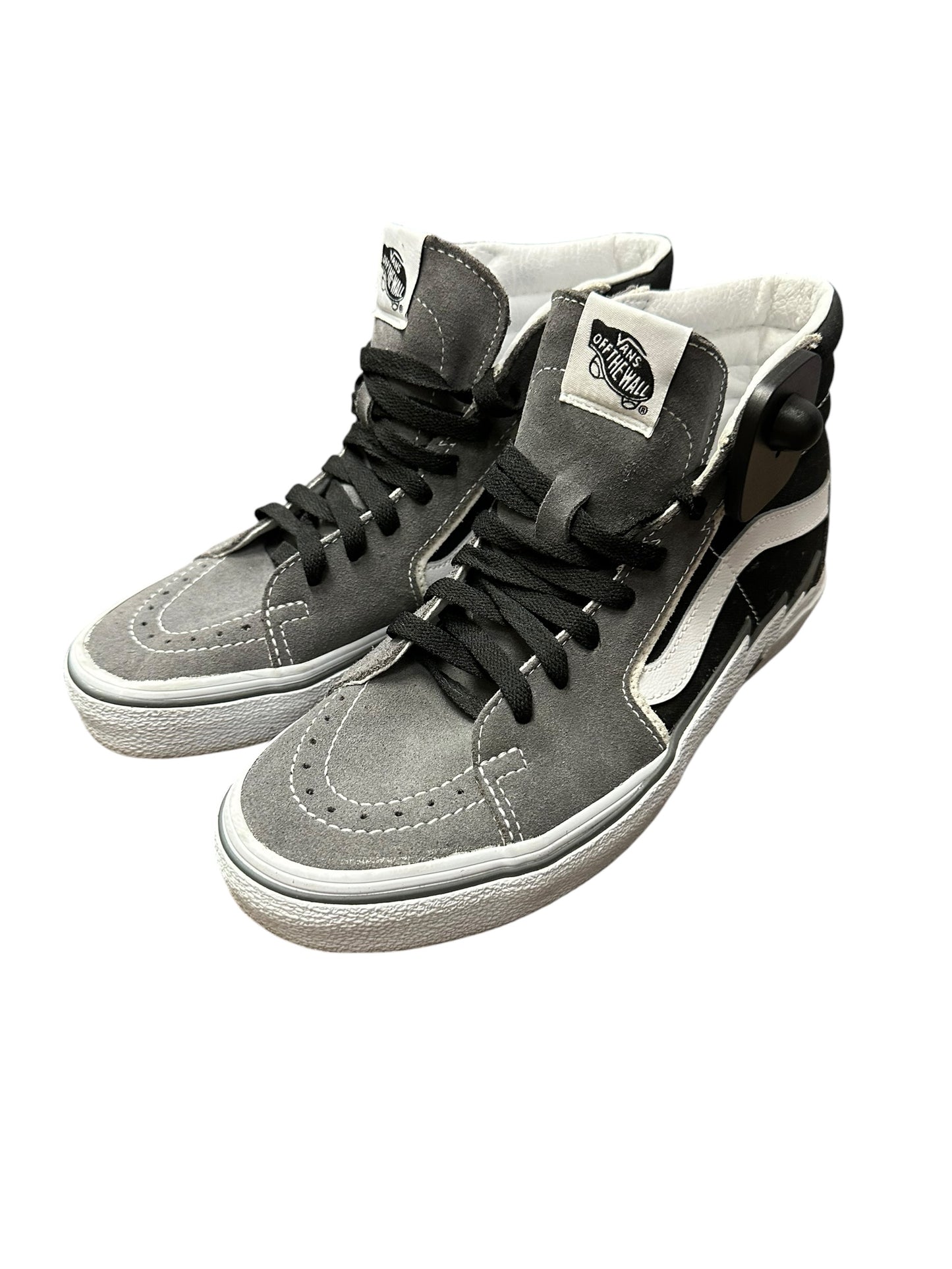 Shoes Sneakers By Vans In Black & Grey, Size:9