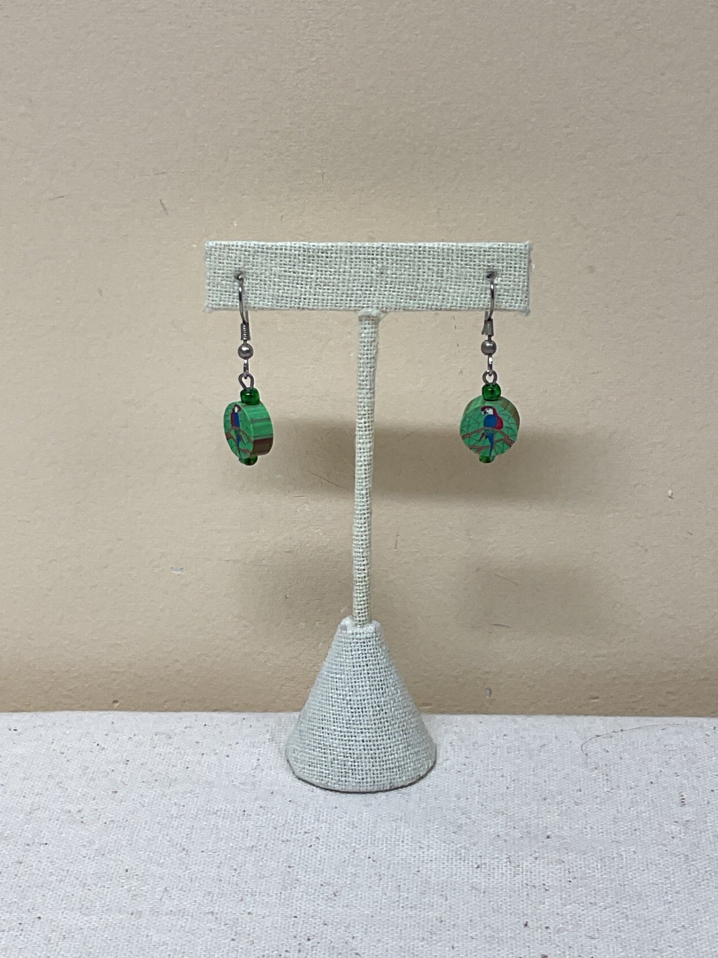 Earrings Dangle/Drop By Cmf In Green