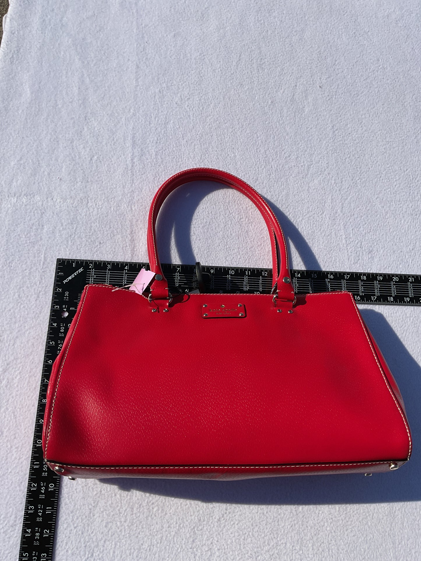 Handbag Designer By Kate Spade In Red, Size:Large