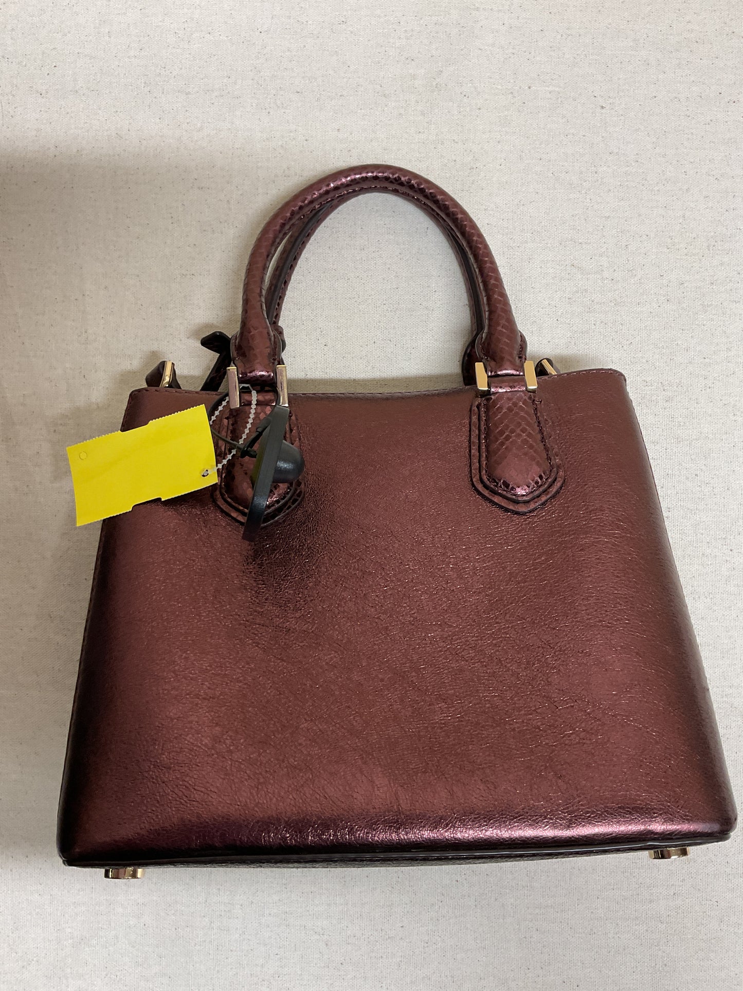 Crossbody Designer By Michael Kors In Purple, Size:Small