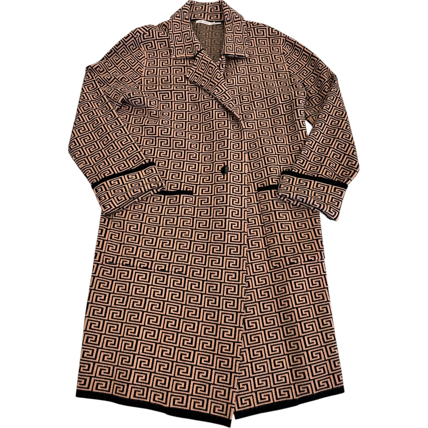 Jacket Other By Esqualo In Black & Brown, Size:Xs