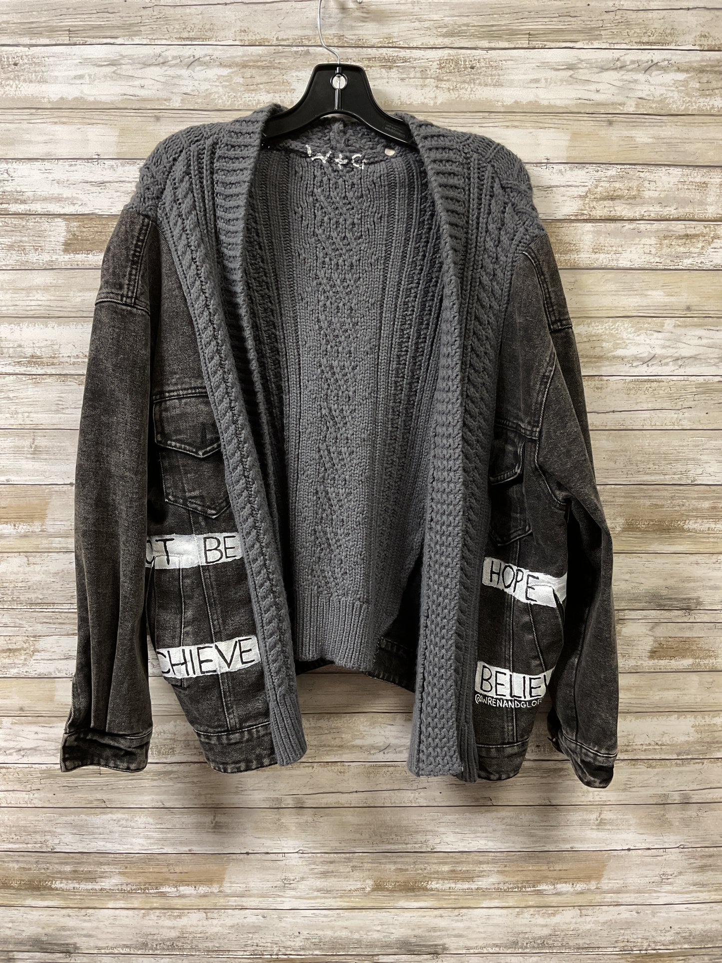 Jacket Other By Cma In Black & Grey, Size:L
