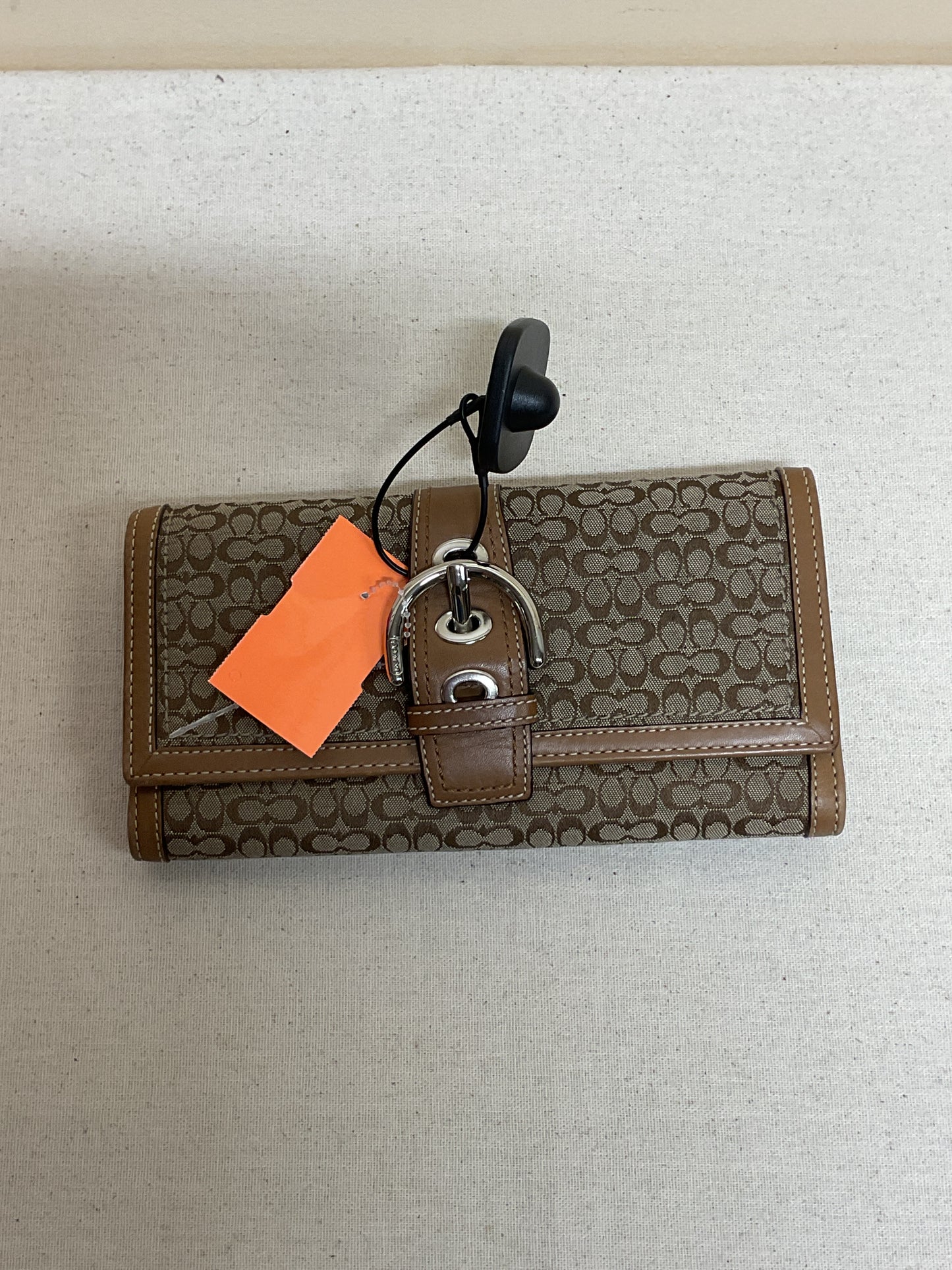 Wallet Designer By Coach In Brown, Size:Medium