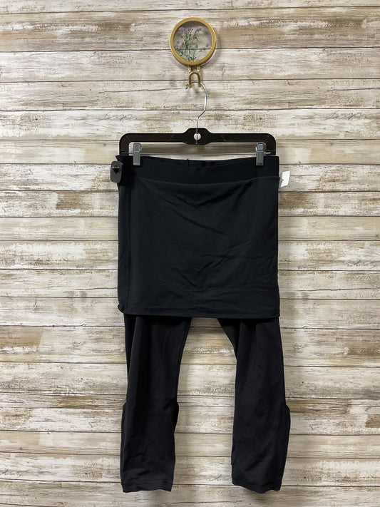 Athletic Leggings Capris By Lululemon In Black, Size:8