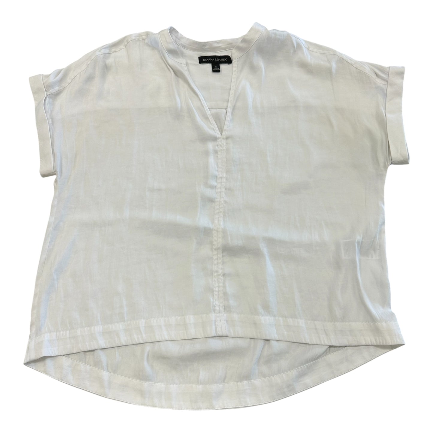 Top Ss By Banana Republic In White, Size:S