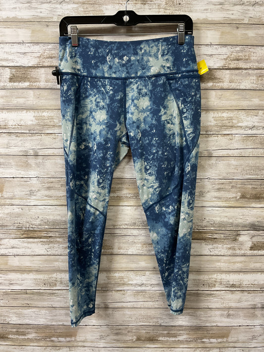 Athletic Leggings By Sweaty Betty In Blue & Green, Size:M