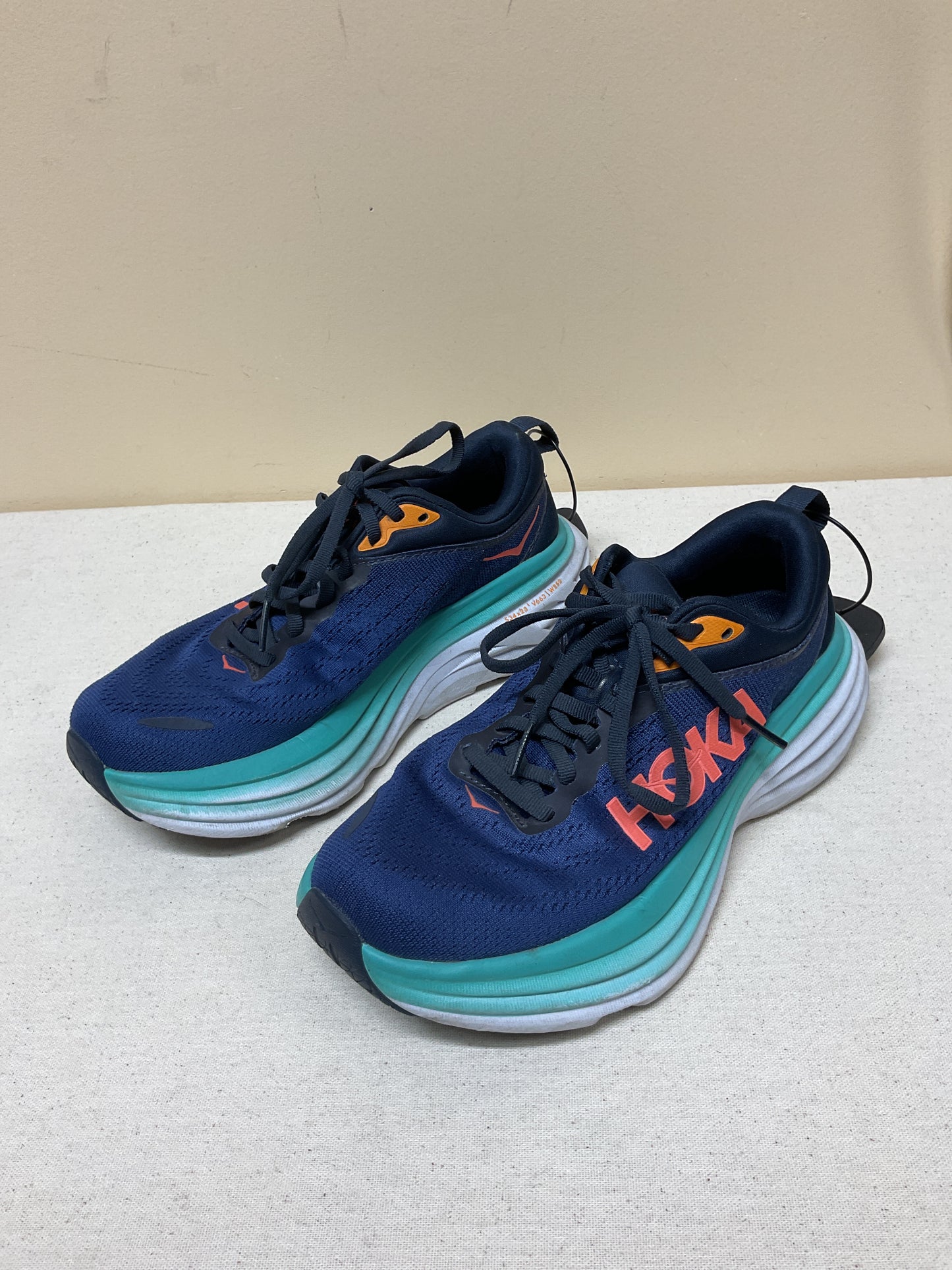 Shoes Athletic By Hoka In Blue & Grey, Size:6
