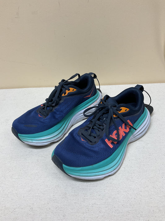Shoes Athletic By Hoka In Blue & Grey, Size:6