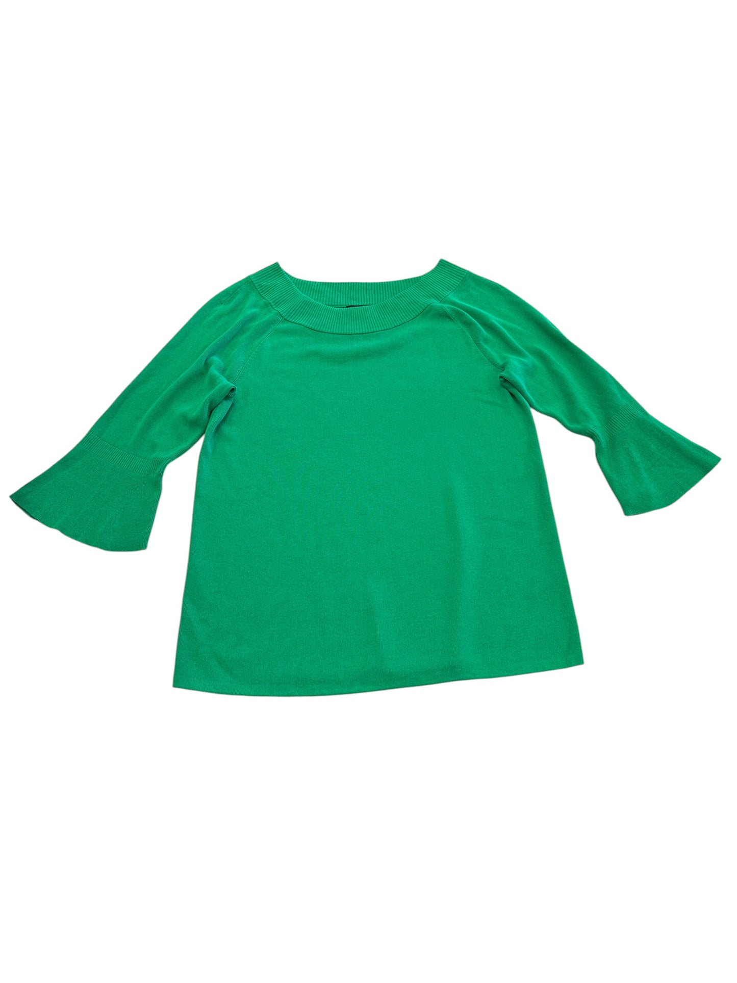 Top Ls By Talbots In Green, Size:L
