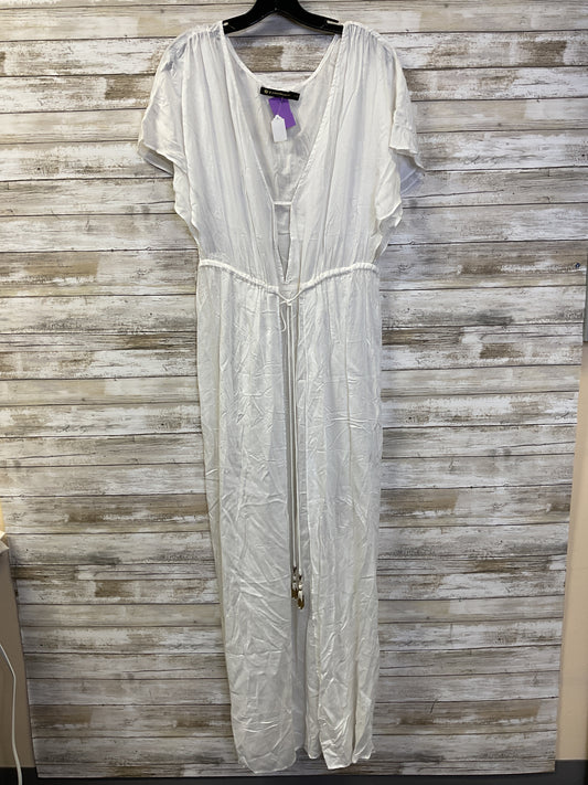Swimwear Cover-Up By Cma In White, Size:L