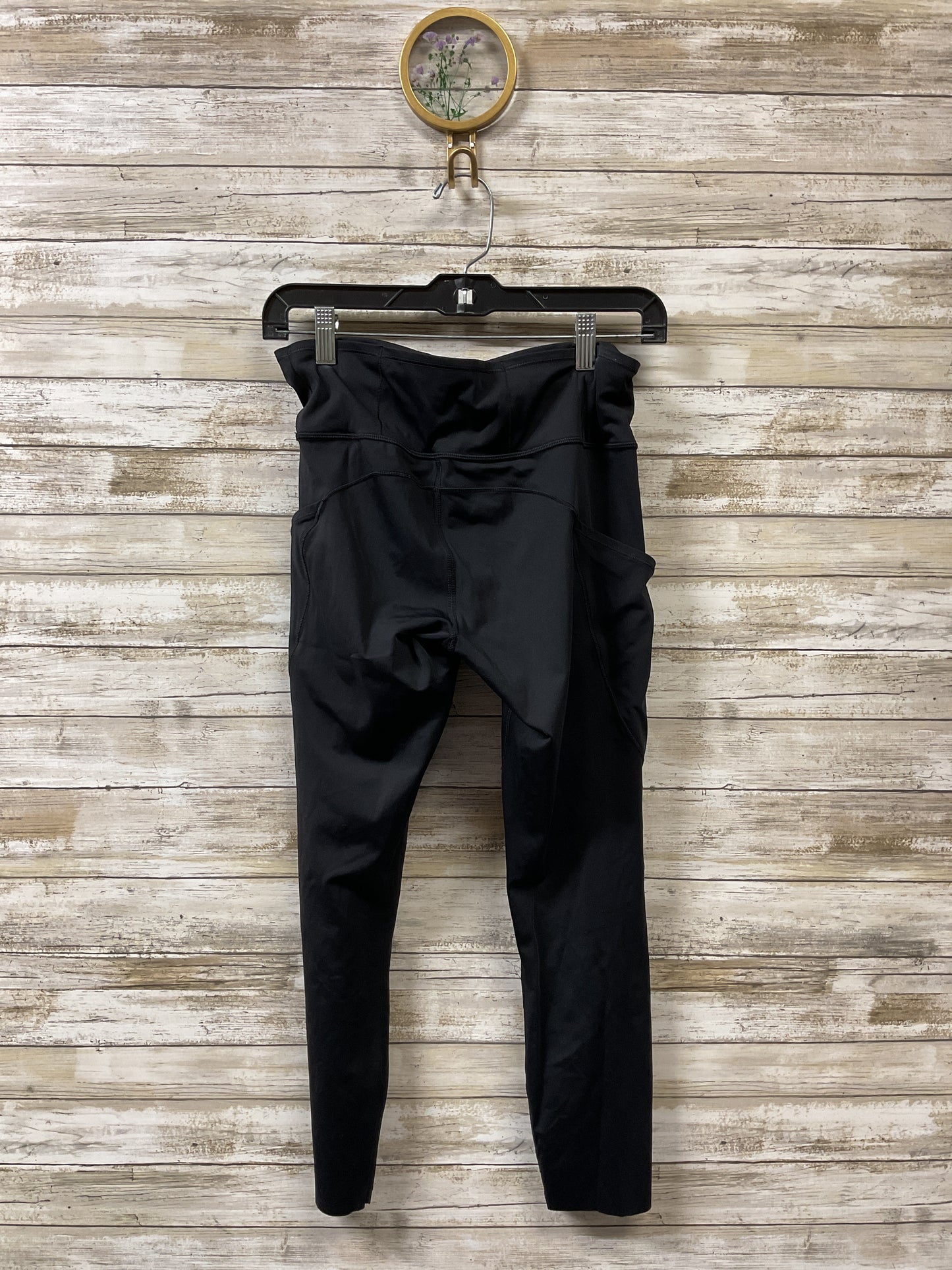 Athletic Leggings By Lululemon In Black, Size:10
