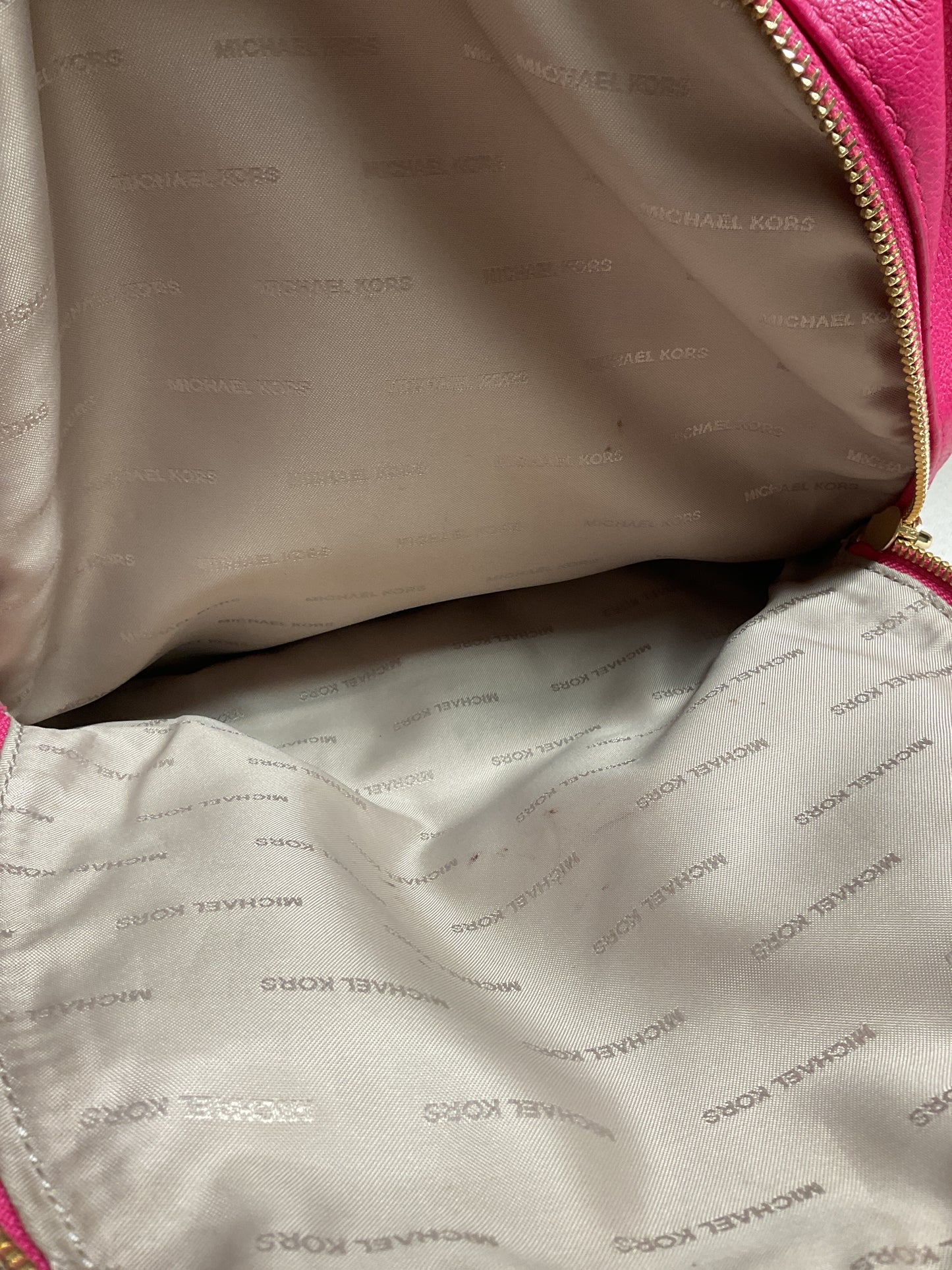 Backpack Designer By Michael Kors In Pink, Size:Medium