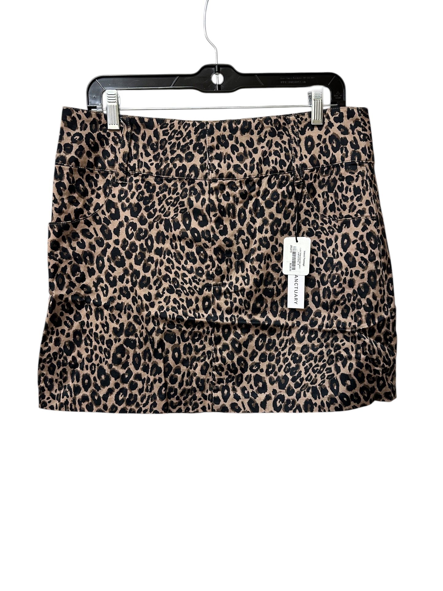 Skirt Mini & Short By Sanctuary In Animal Print, Size:8