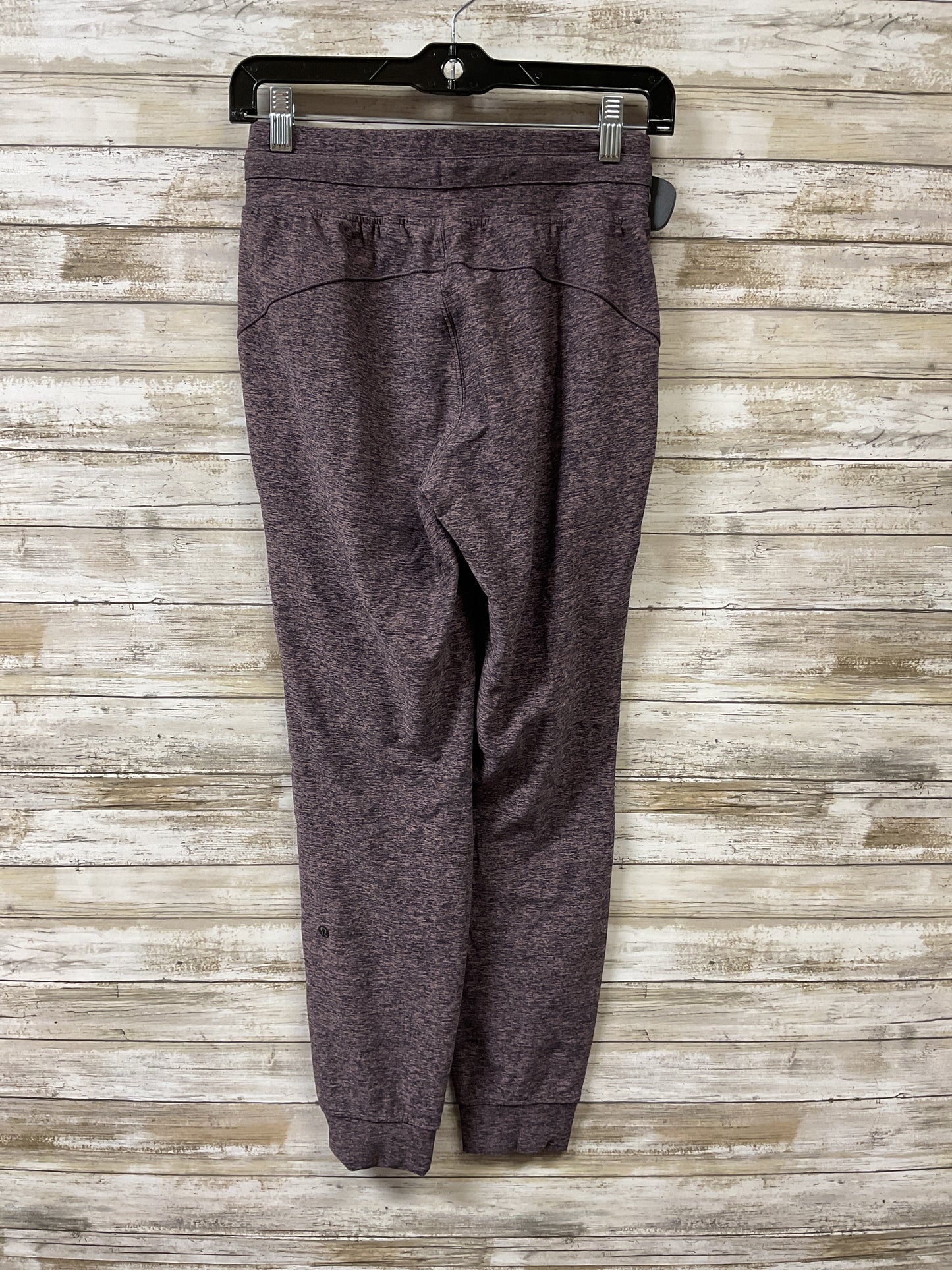 Athletic Pants By Lululemon In Purple, Size:4