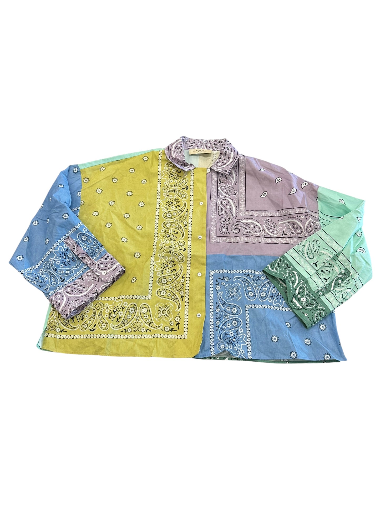 Top Ls Designer By Max Mara In Multi, Size:Xl
