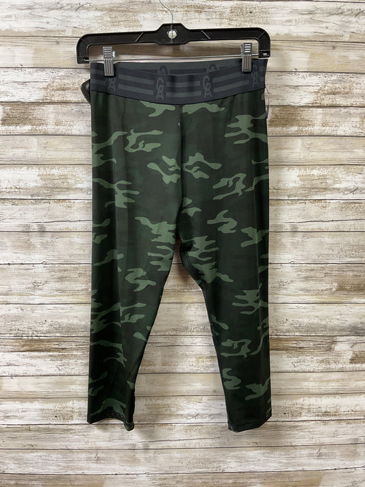 Athletic Leggings Capris By Good American In Camouflage Print, Size:L
