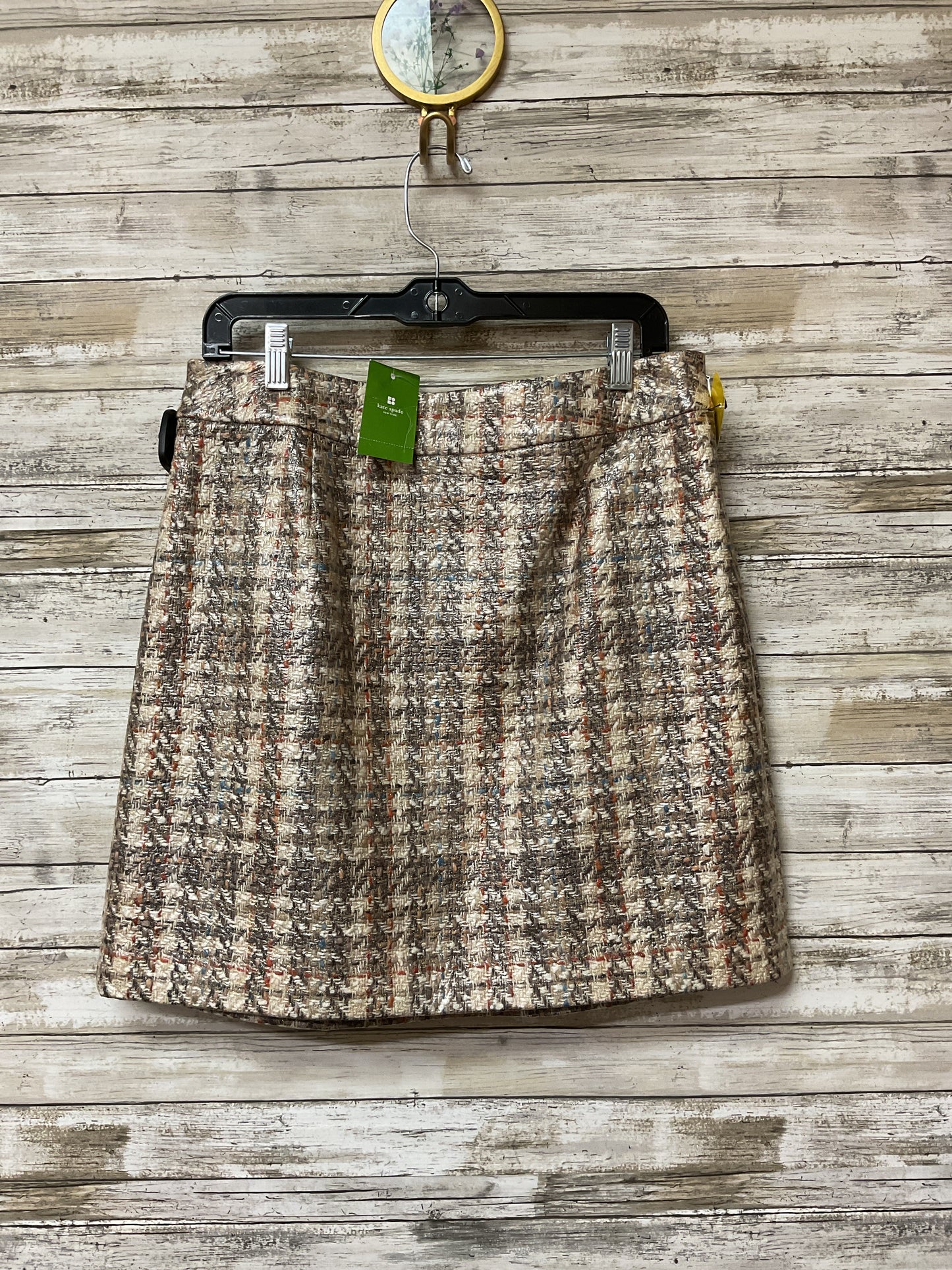 Skirt Designer By Kate Spade In Tan, Size:10