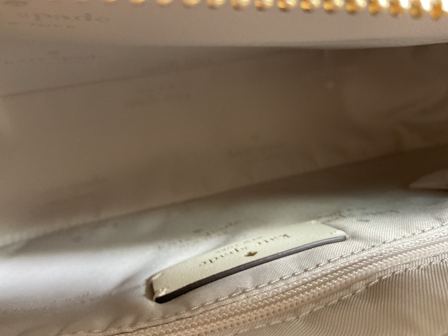 Crossbody Designer By Kate Spade In Cream, Size:Small