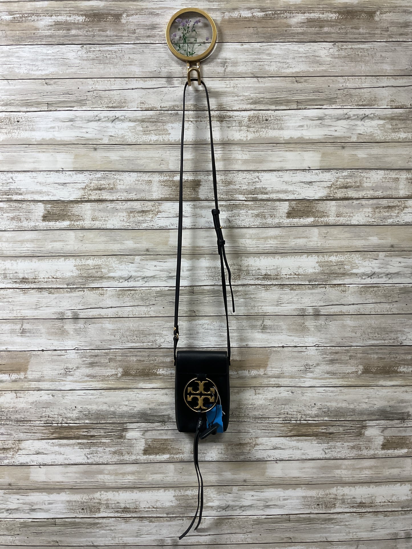 Crossbody Designer By Tory Burch In Black, Size:Small