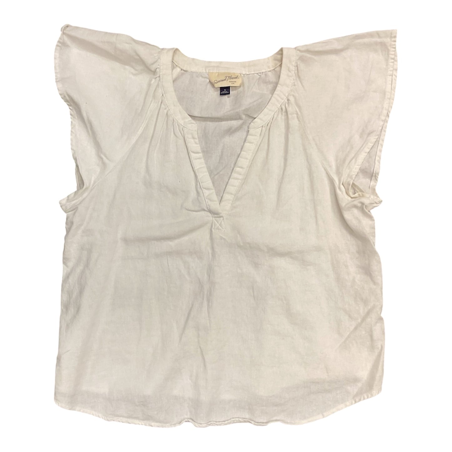 Top Ss By Universal Thread In White, Size:S
