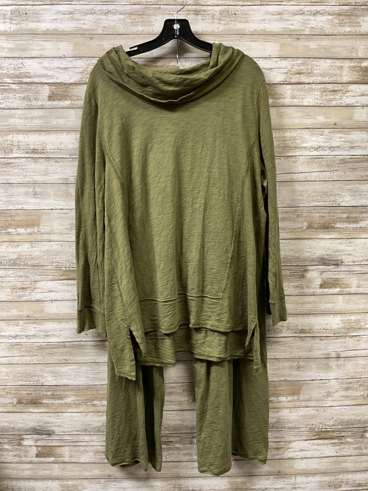 Lounge Set Pants By Clothes Mentor In Green, Size:Xl