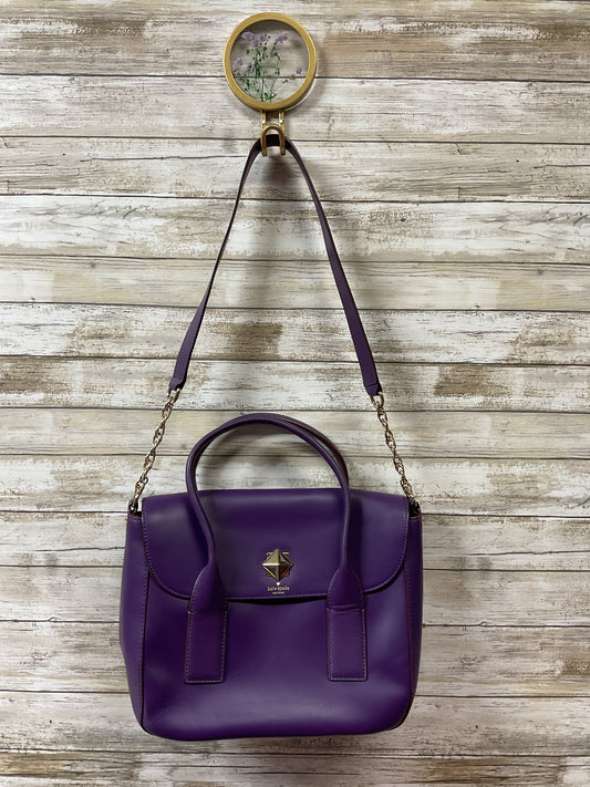 Handbag Designer By Kate Spade In Purple, Size:Medium